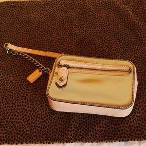 Coach Poppy mirror wristlet